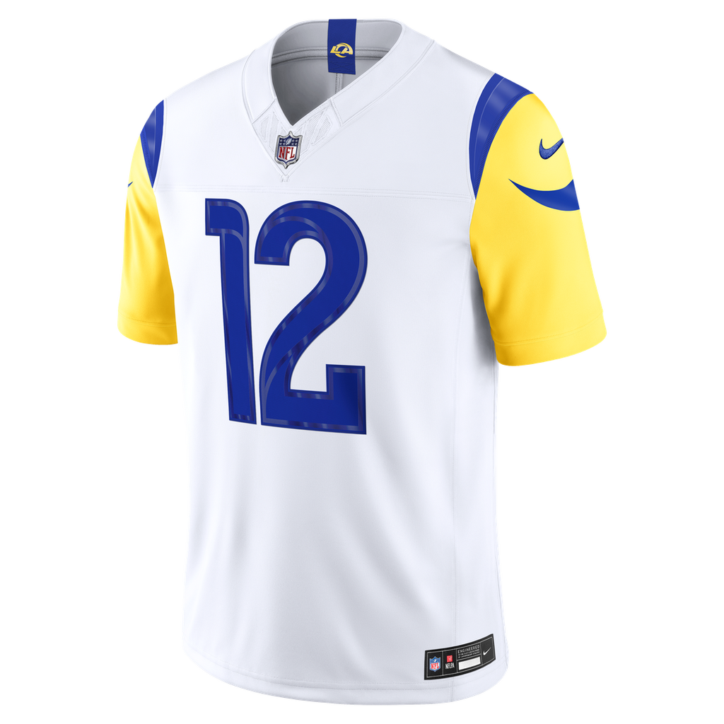 Puka Nacua Los Angeles Rams Team Vapor F.U.S.E. Stitched Limited Jersey - Royal