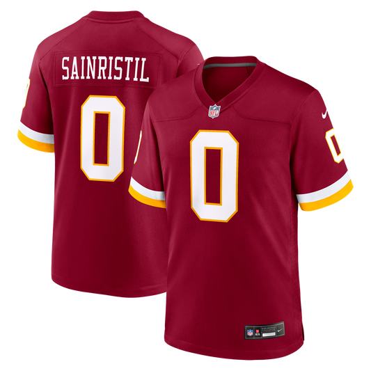 Mike Sainristil Washington Commanders Game Jersey - Burgundy