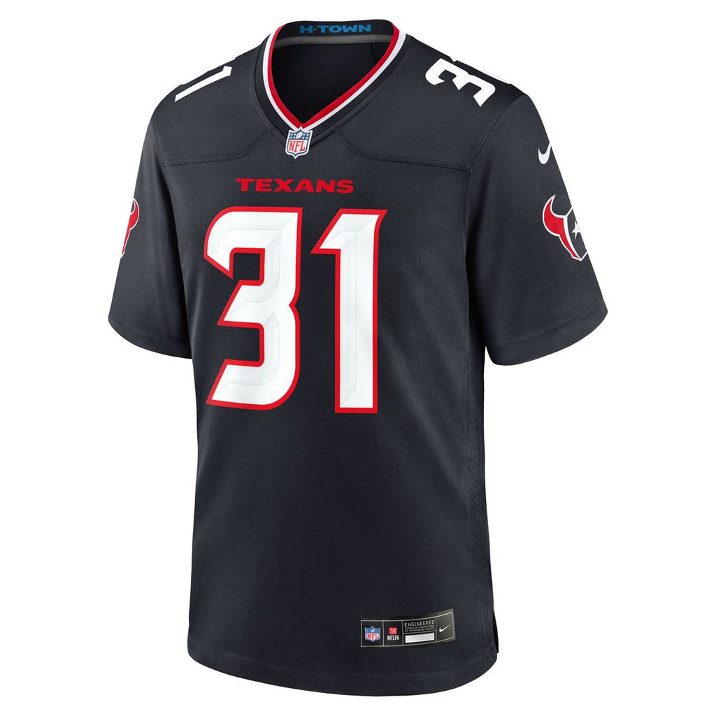 Deuce Vaughn Houston Texans Team Game Jersey - Navy