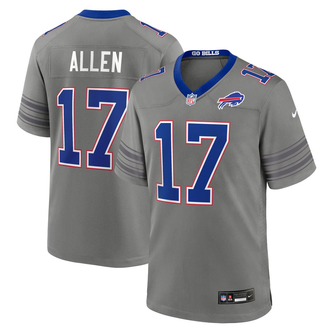 Josh Allen Buffalo Bills White Game Player Jersey - White