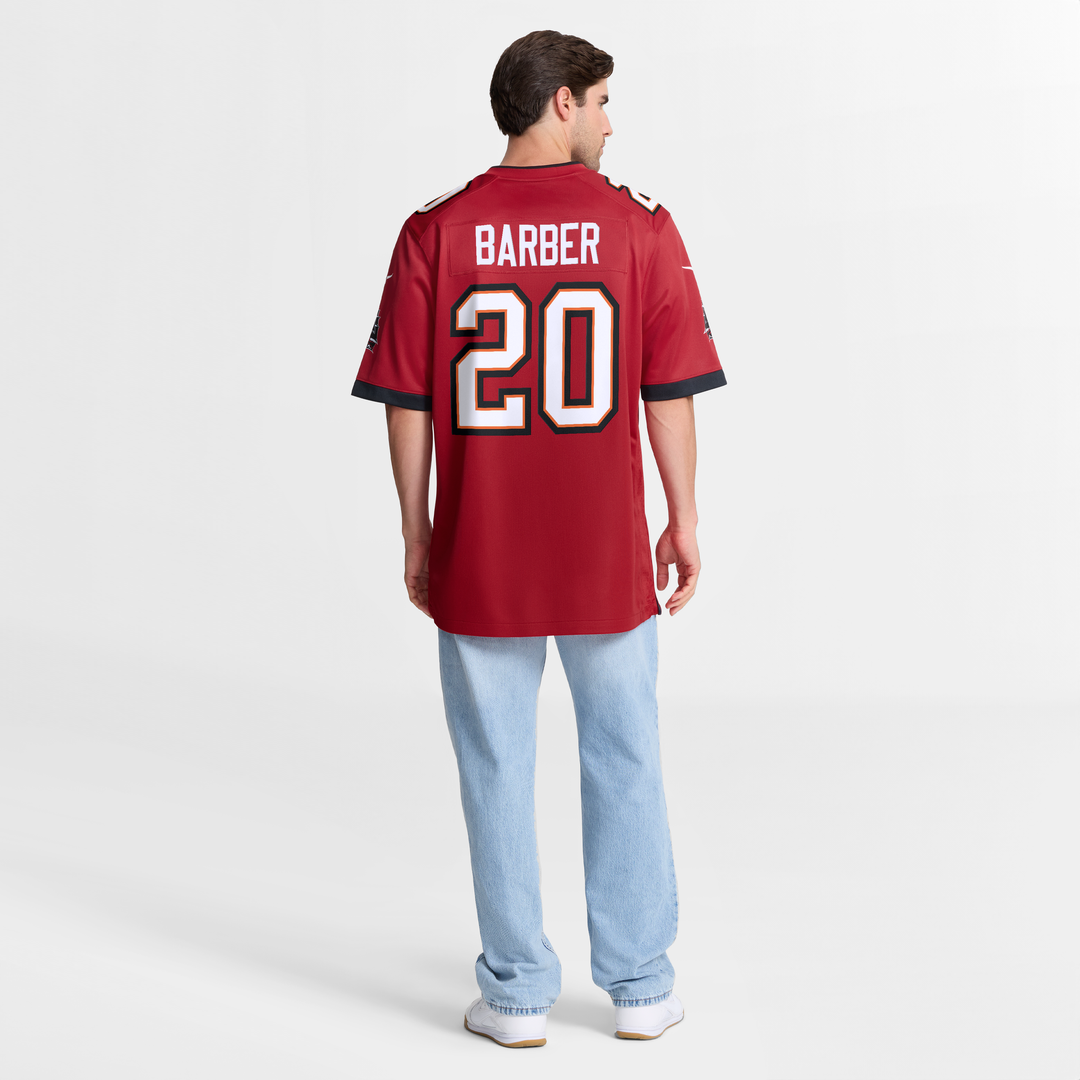 Ronde Barber Tampa Bay Buccaneers Game Retired Player Jersey - Red