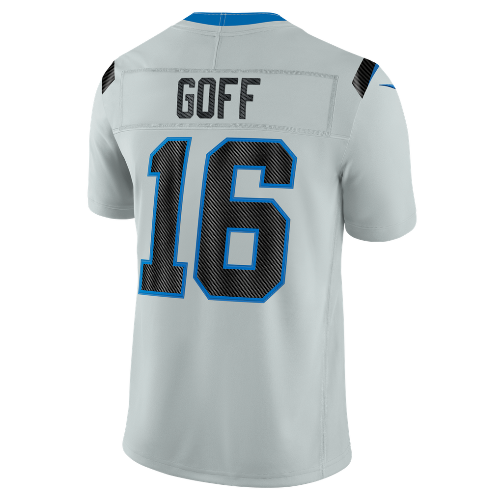 Jared Goff Detroit Lions 2026 Rivalries Collection Stitched Limited Jersey - Silver