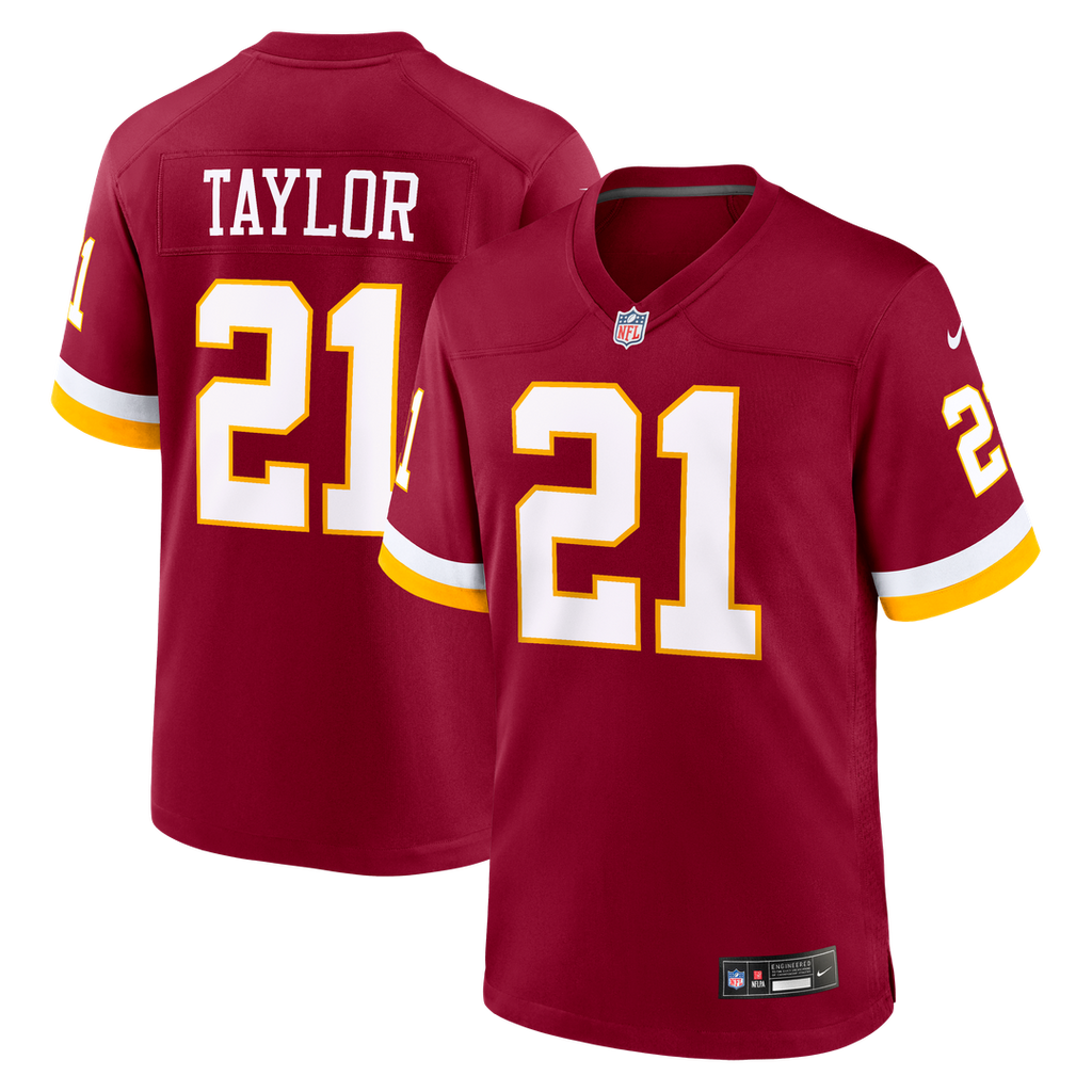 Sean Taylor Washington Commanders Retired Player Game Jersey - Burgundy