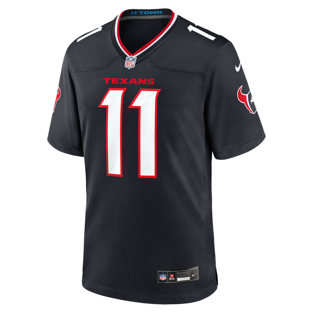 Tremon Smith Houston Texans Team Game Jersey - Navy
