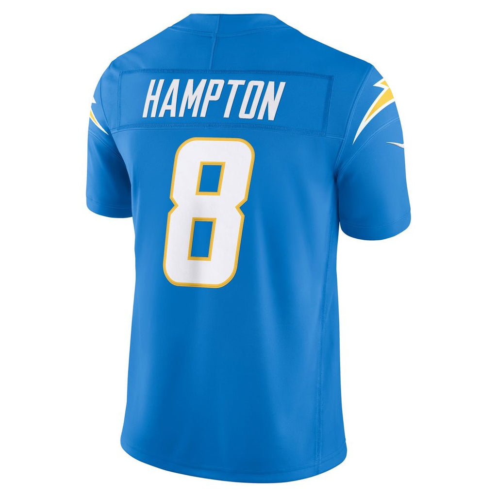 Omarion Hampton Los Angeles Chargers Team Vapor F.U.S.E. Stitched Limited Jersey - Powder Blue