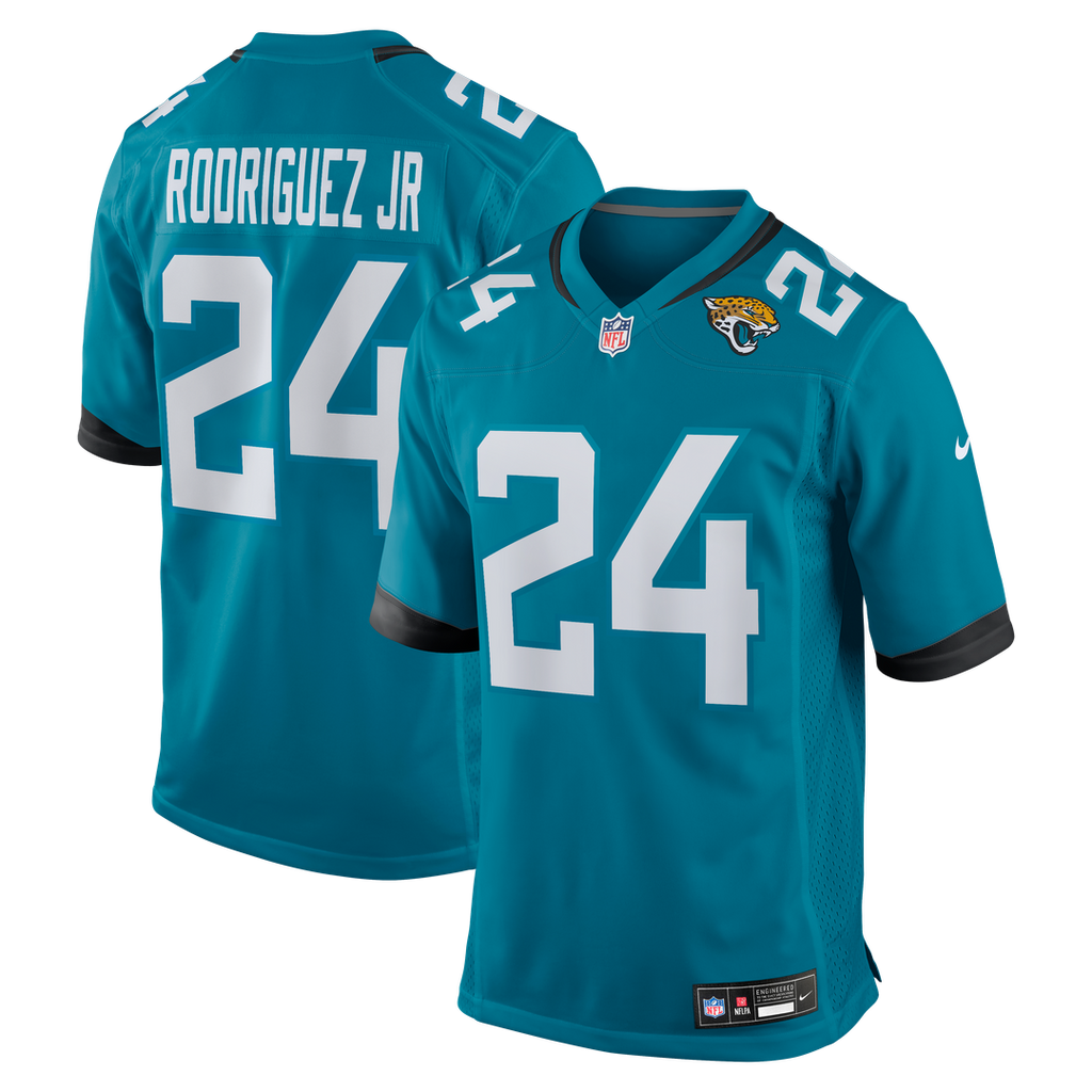 Chris Rodriguez Jr. Jacksonville Jaguars Team Game Jersey - Teal