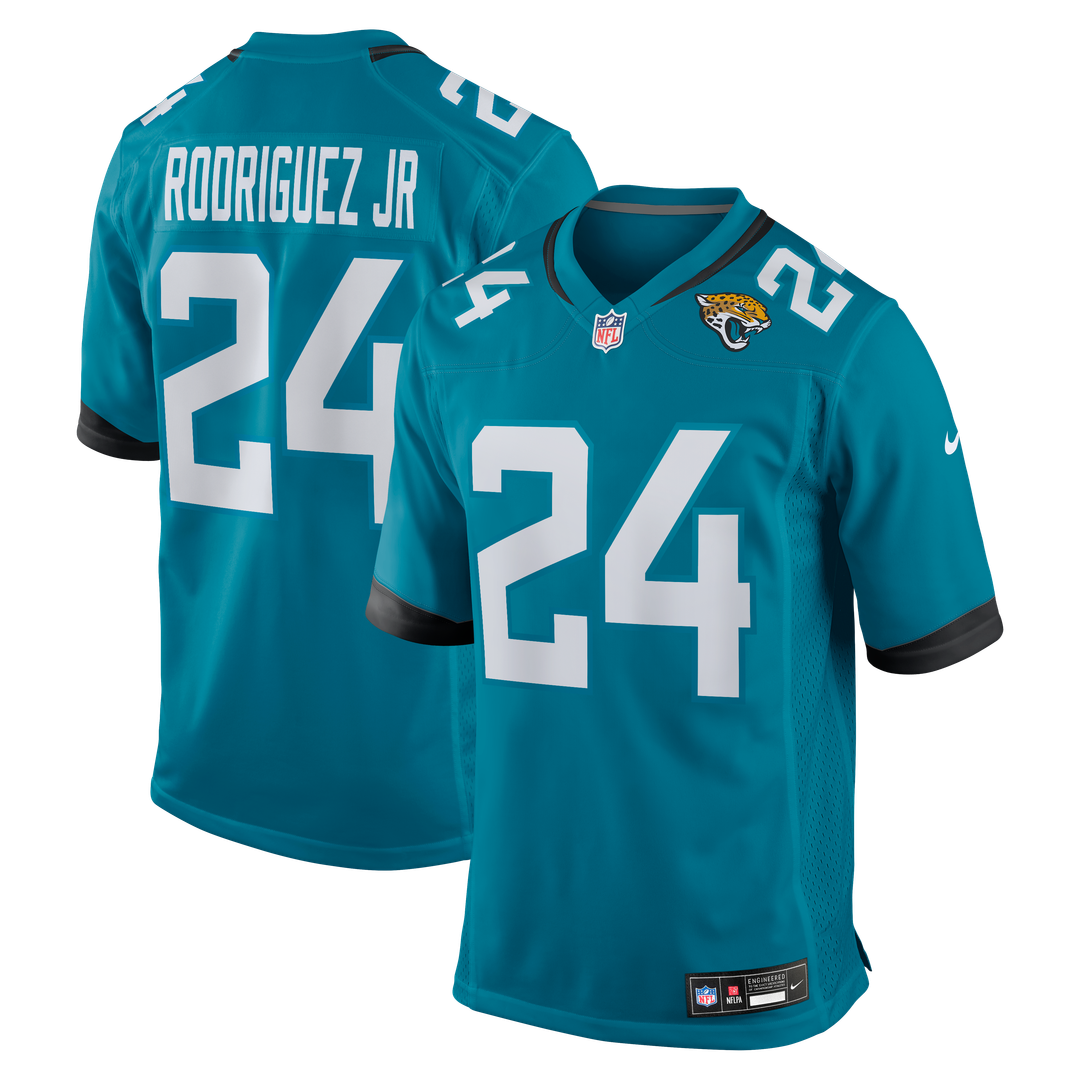 Chris Rodriguez Jr. Jacksonville Jaguars Team Game Jersey - Teal