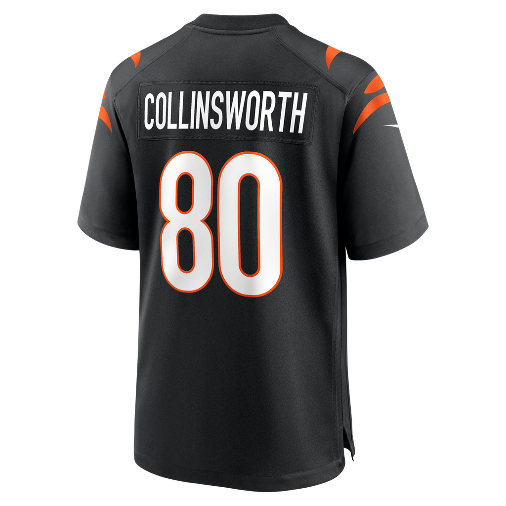 Cris Collinsworth Cincinnati Bengals Team Retired Player Game Jersey - Black