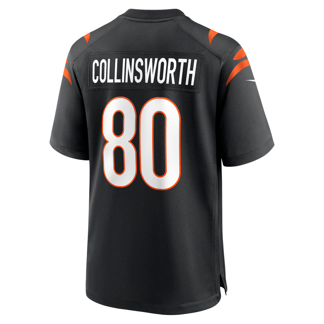 Cris Collinsworth Cincinnati Bengals Team Retired Player Game Jersey - Black