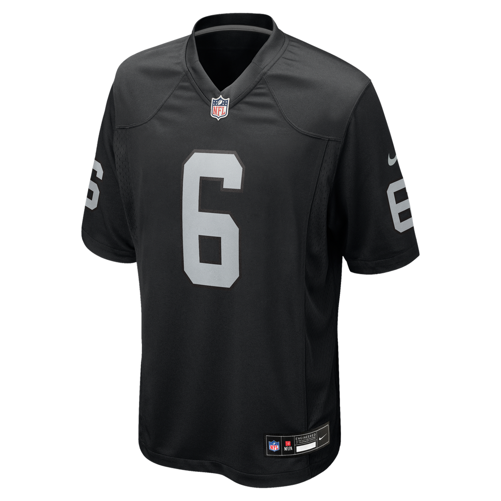 AJ Cole Las Vegas Raiders Game Jersey - Black