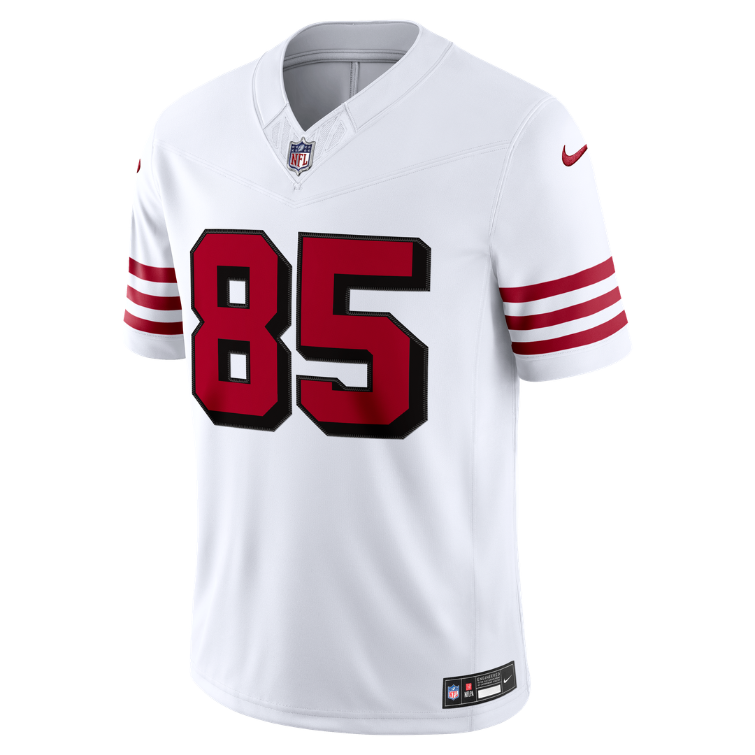 George Kittle San Francisco 49ers Alternate Vapor F.U.S.E. Stitched Limited Jersey - White
