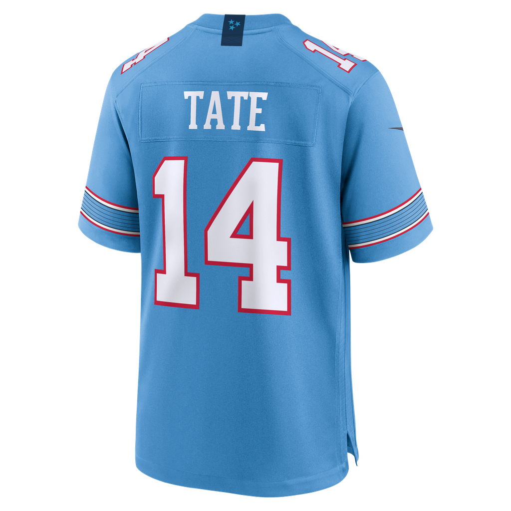 Carnell Tate Tennessee Titans Team Game Jersey - Light Blue
