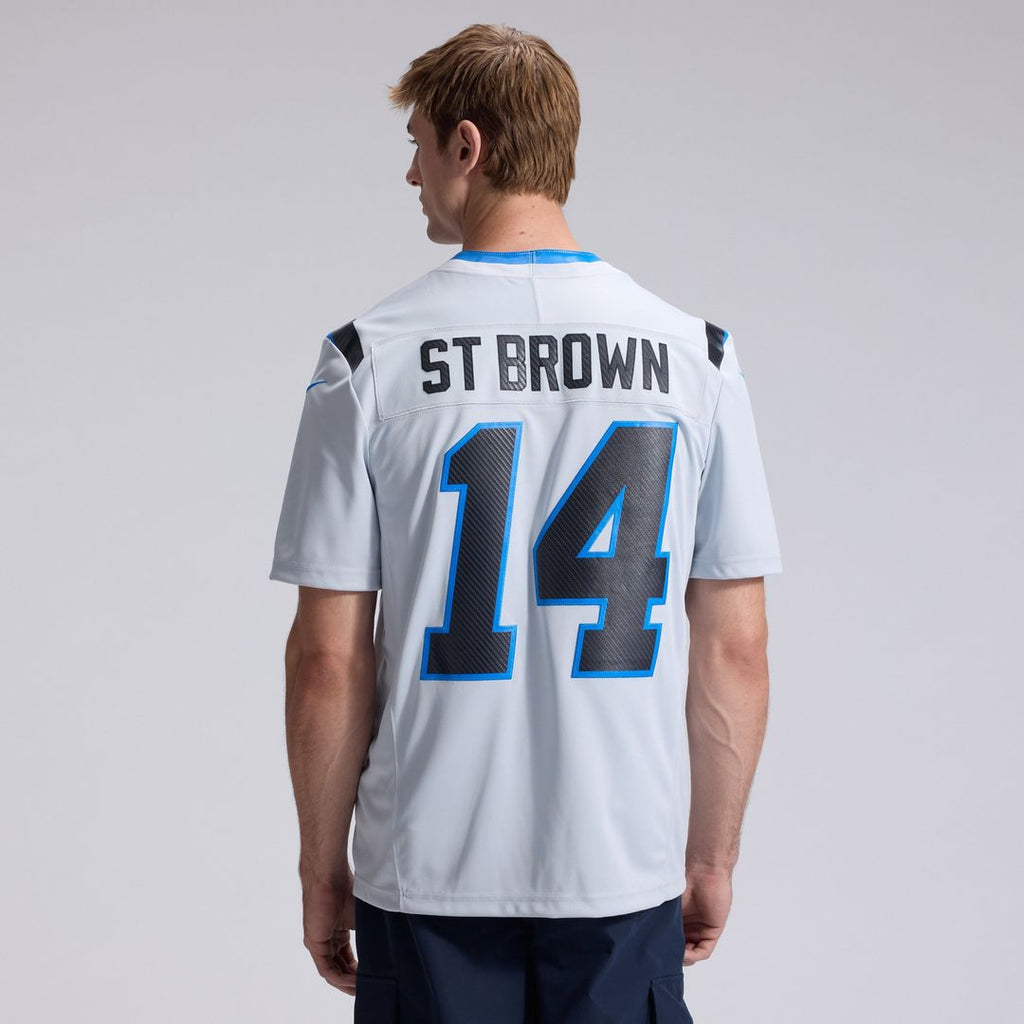 Amon - Ra St. Brown Detroit Lions 2026 Rivalries Collection Stitched Limited Jersey - Silver