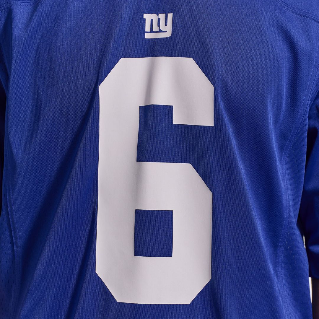 Jaxson Dart New York Giants Game Jersey - White