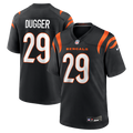 Kyle Dugger Cincinnati Bengals Team Game Jersey - Black