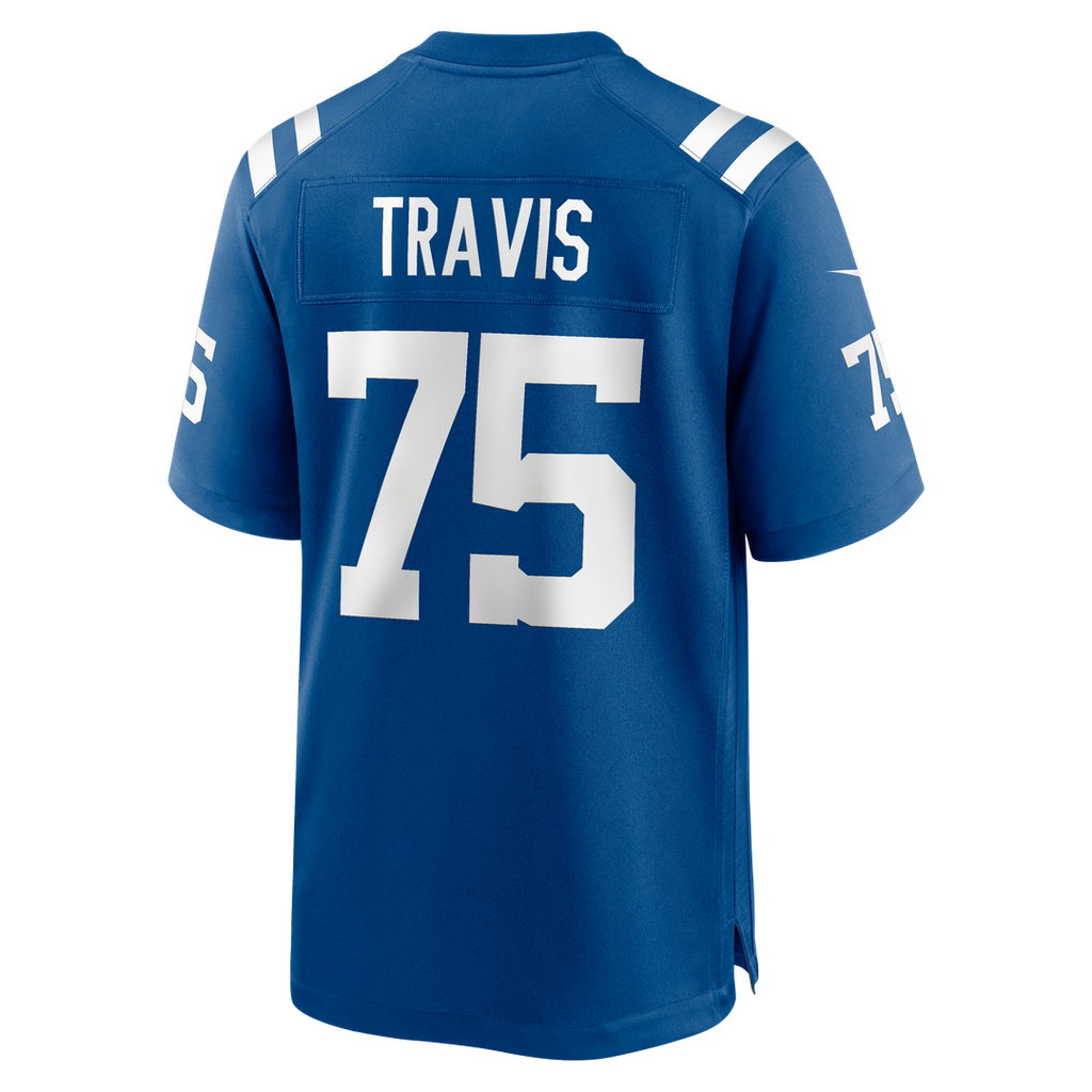 Jalen Travis Indianapolis Colts Team Game Jersey - Royal