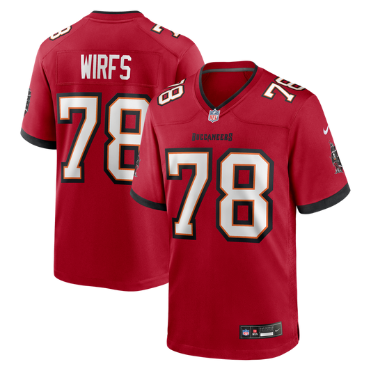 Tristan Wirfs Tampa Bay Buccaneers Game Jersey - Red