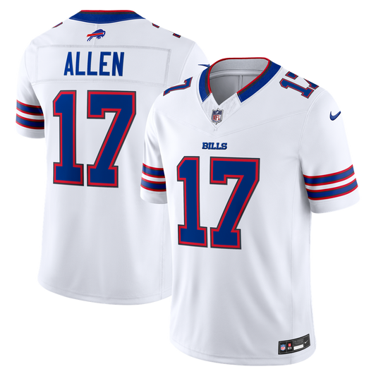 Josh Allen Buffalo Bills Vapor F.U.S.E. Stitched Limited Jersey - White