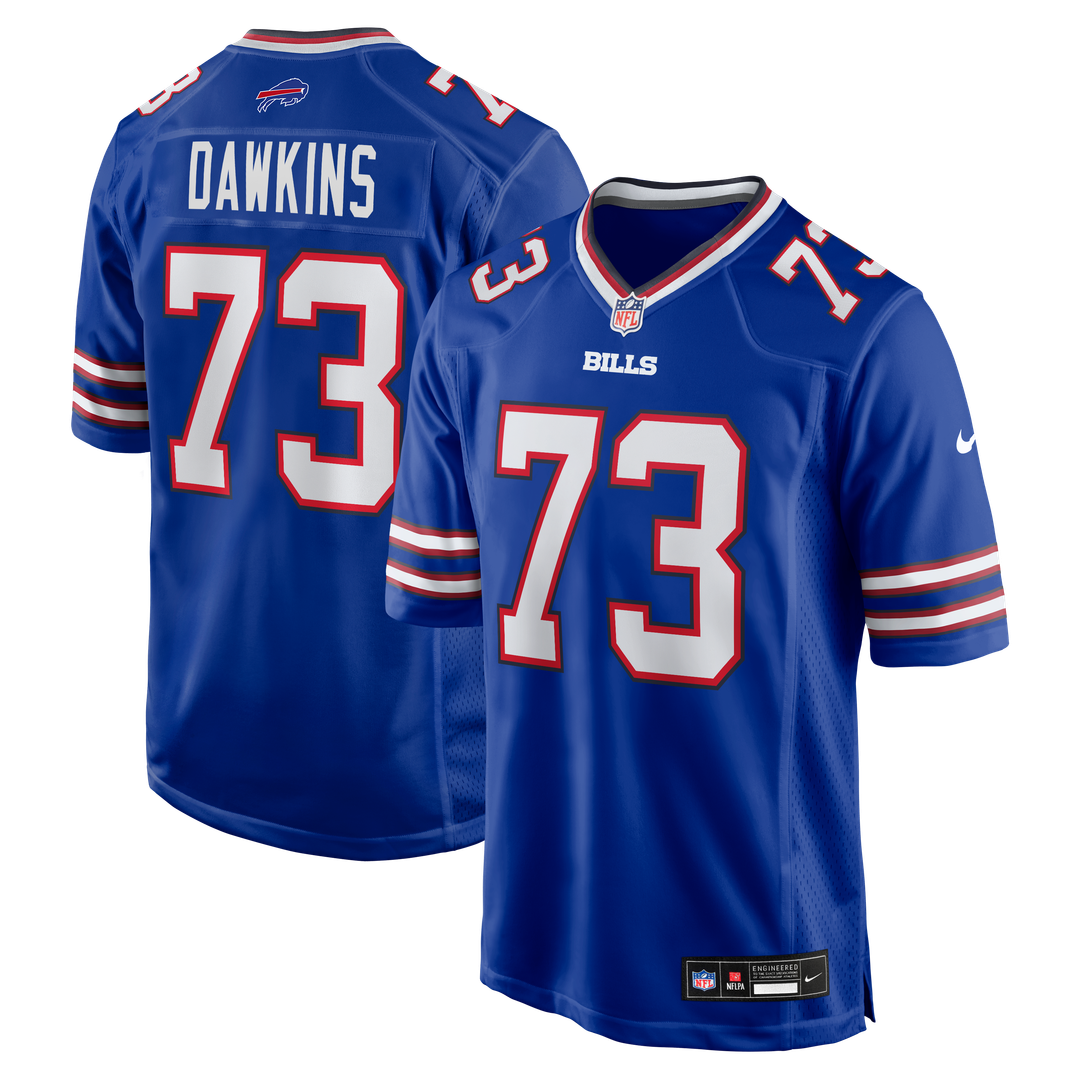 Dion Dawkins Buffalo Bills Nickel City Game Jersey - Gray