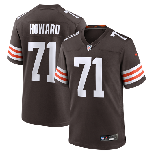 Tytus Howard Cleveland Browns Team Game Jersey - Brown