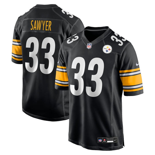 Jack Sawyer Pittsburgh Steelers Team Game Jersey - Black