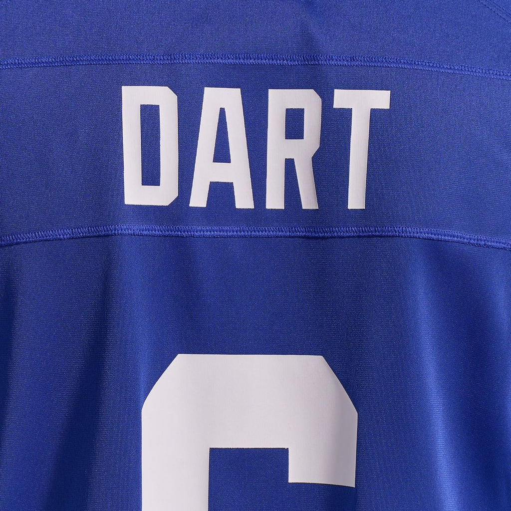 Jaxson Dart New York Giants Game Jersey - White