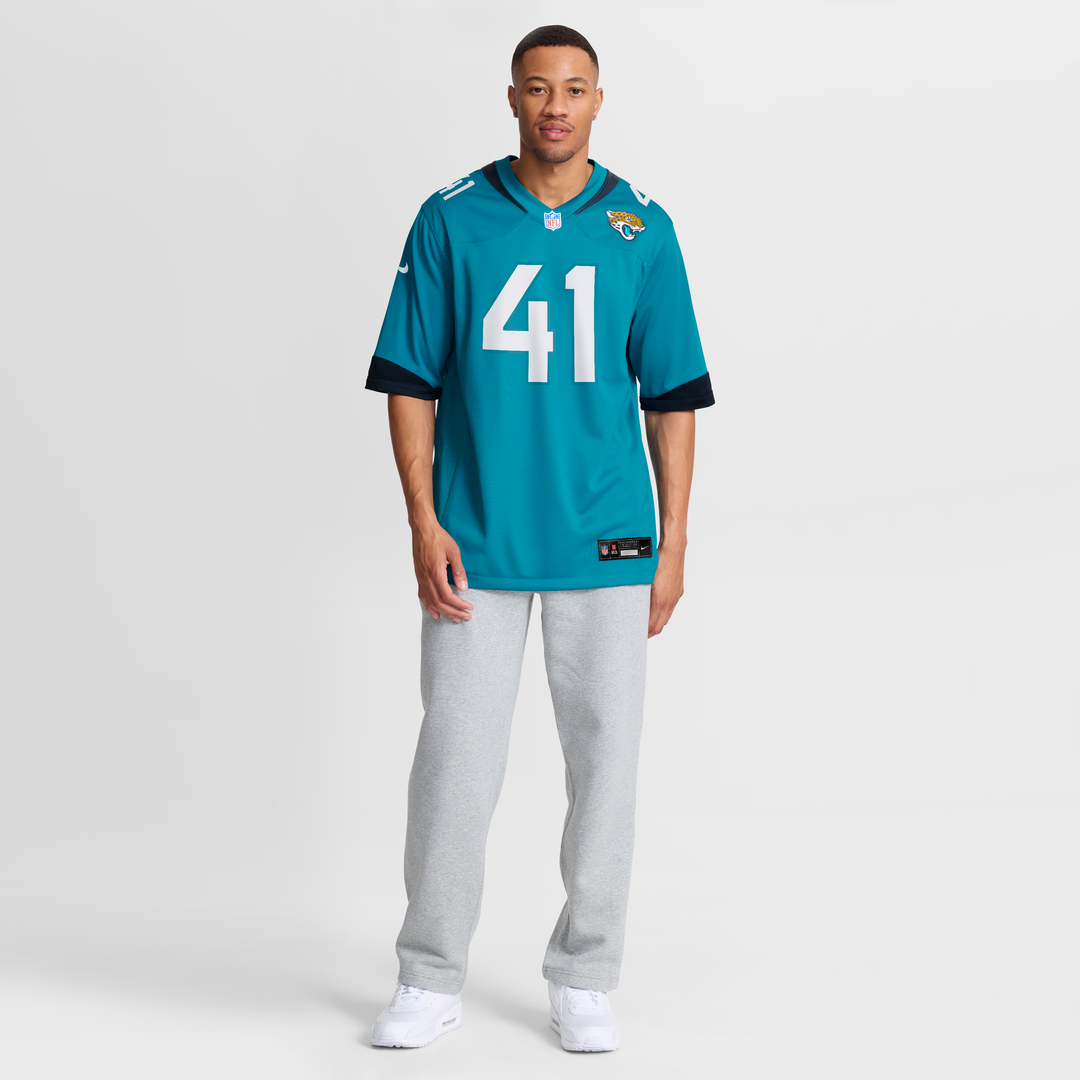 Josh Hines - Allen Jacksonville Jaguars Player Game Jersey - Teal
