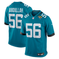 Yasir Abdullah Jacksonville Jaguars Team Game Jersey - Teal