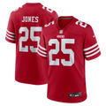 Jack Jones San Francisco 49ers Team Game Jersey - Scarlet