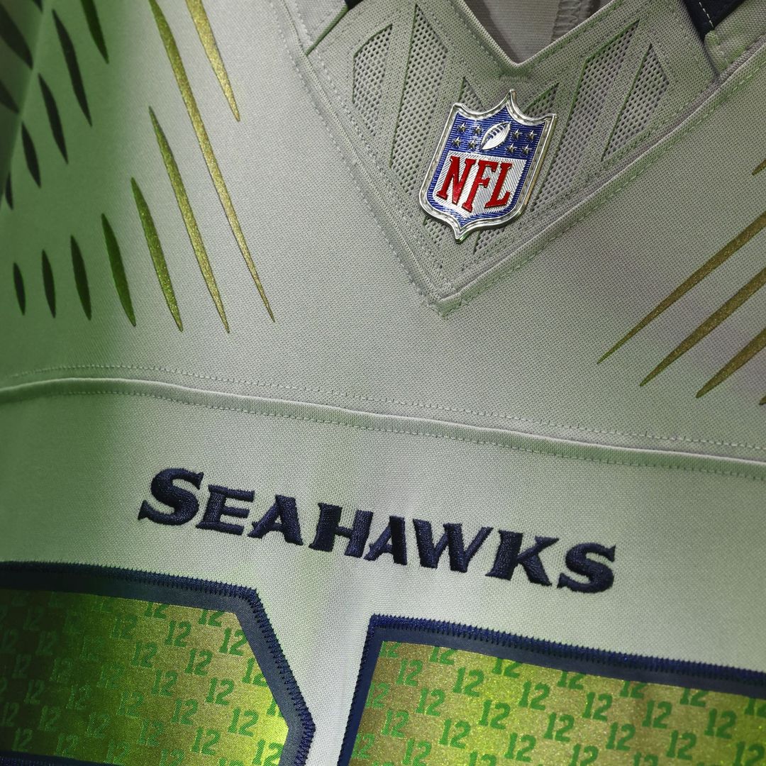 Jaxon Smith - Njigba Seattle Seahawks Rivalries Collection Stitched Limited Jersey - Gray