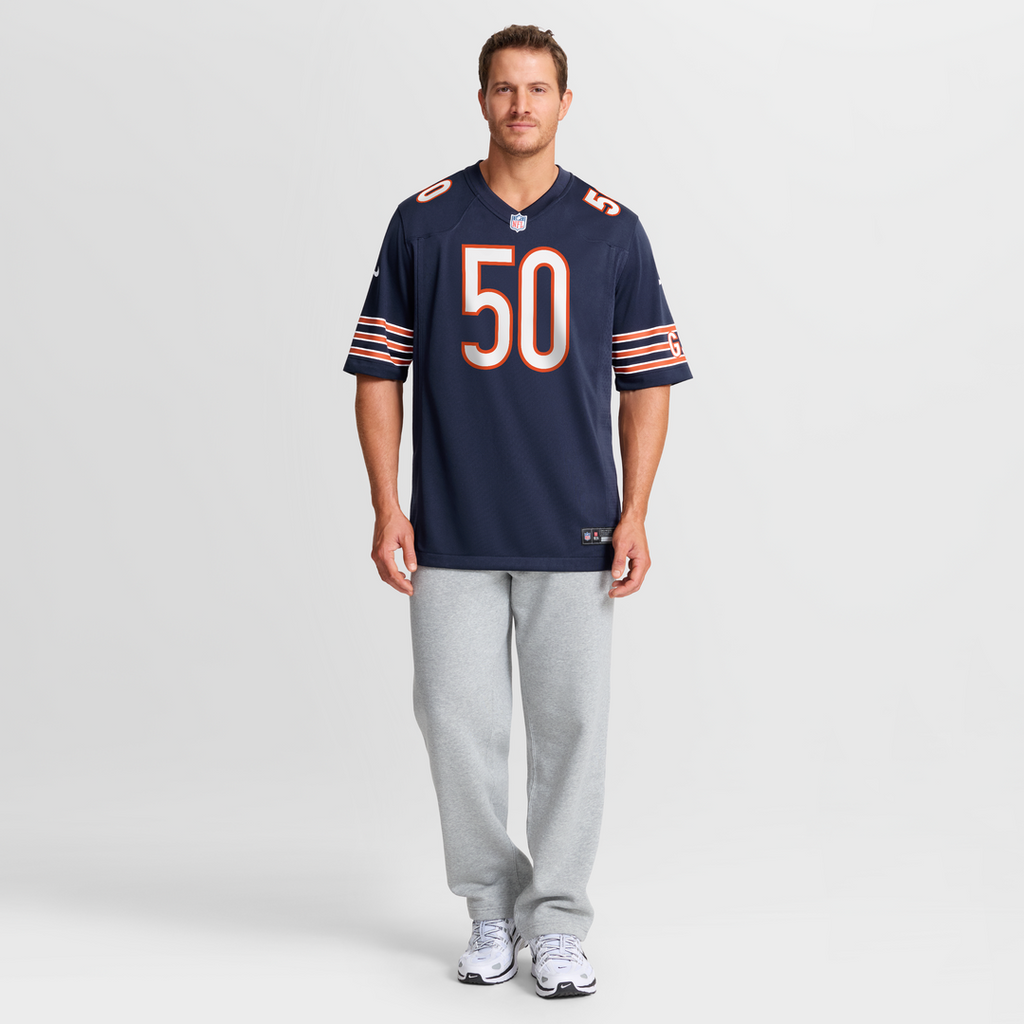 Grady Jarrett Chicago Bears Team Game Jersey - Navy