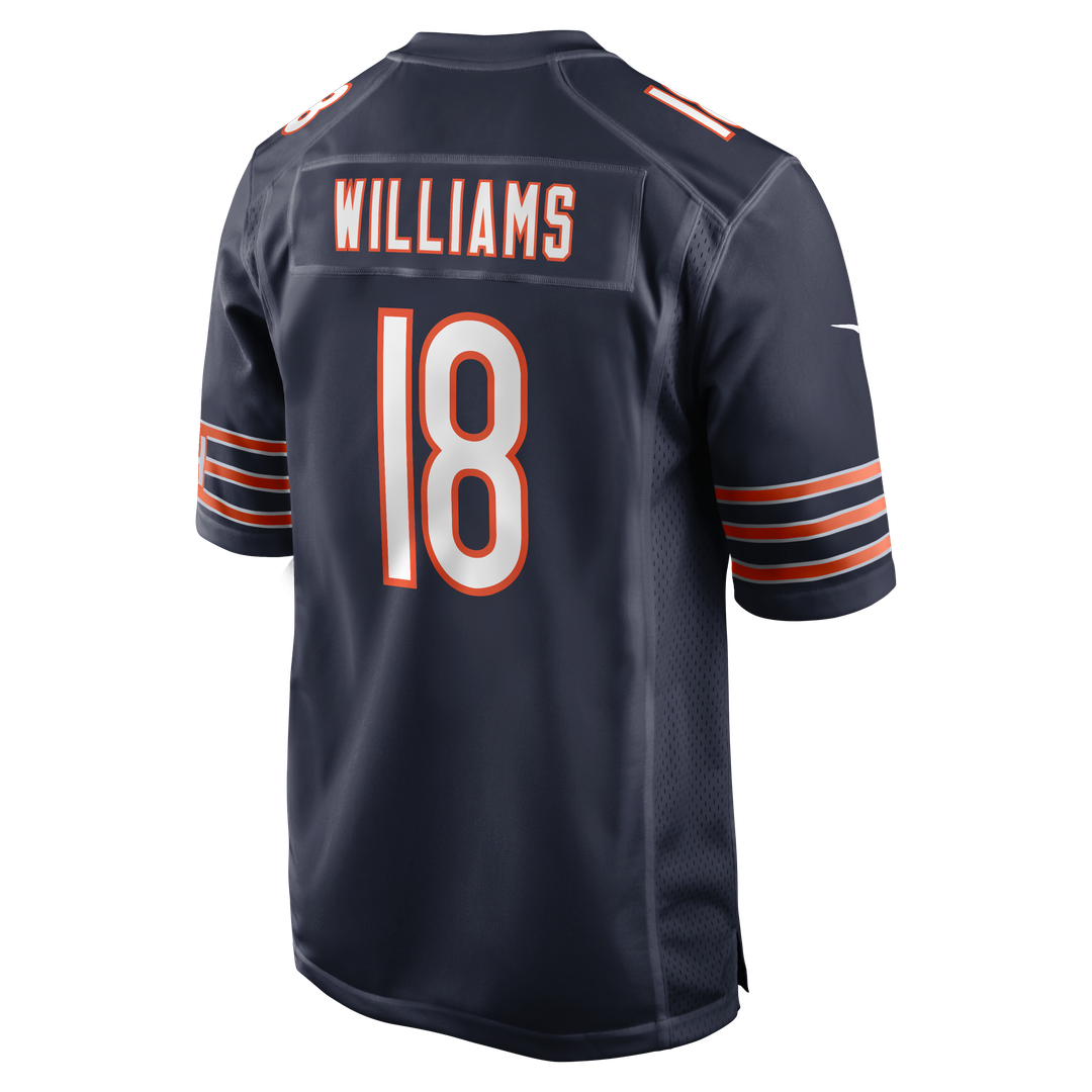 Caleb Williams Chicago Bears Alternate Player Game Jersey - Orange