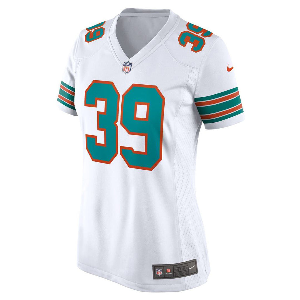 Larry Csonka Miami Dolphins Retired Player Jersey - White