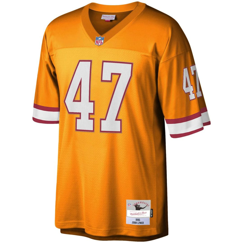 John Lynch Tampa Bay Buccaneers Big & Tall 1995 Legacy Retired Player Jersey - Orange