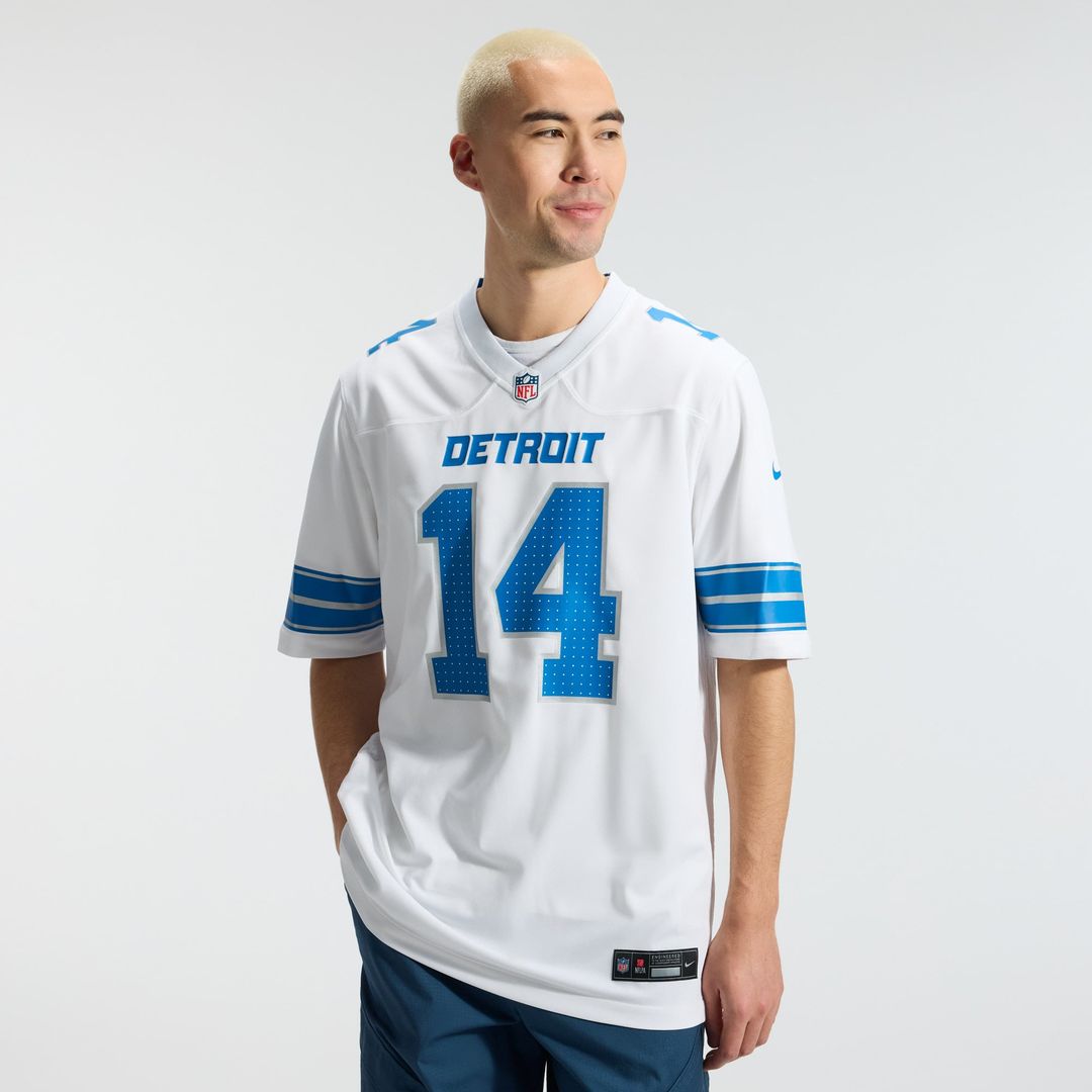 Amon - Ra St. Brown Detroit Lions Game Jersey - White