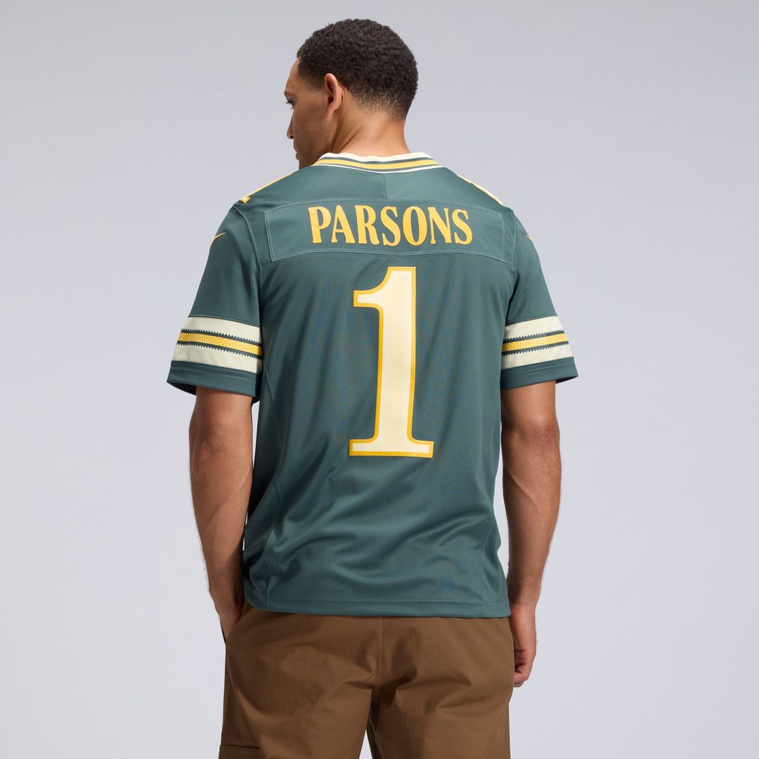 Micah Parsons Green Bay Packers 2026 Rivalries Collection Stitched Limited Jersey - Green