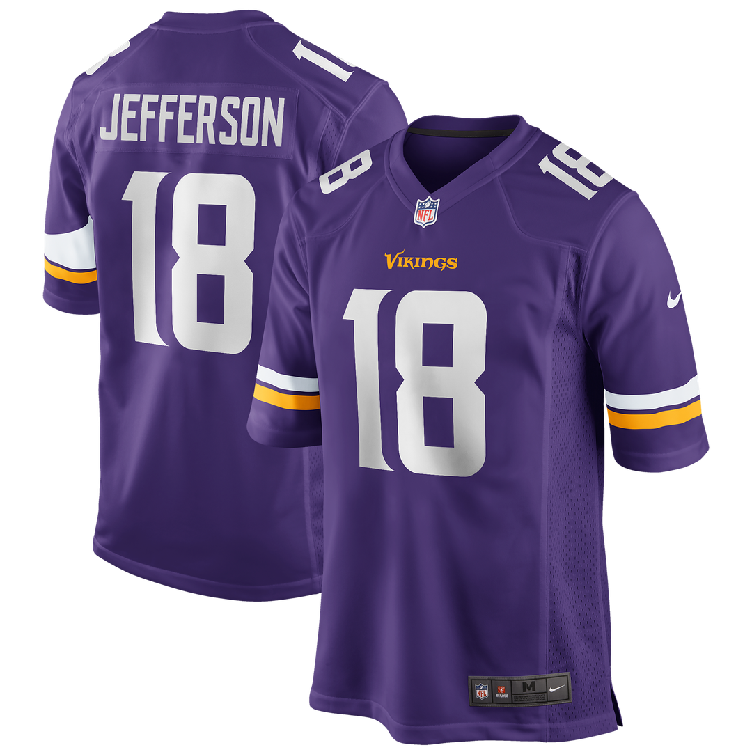 Justin Jefferson Minnesota Vikings Game Player Jersey - White