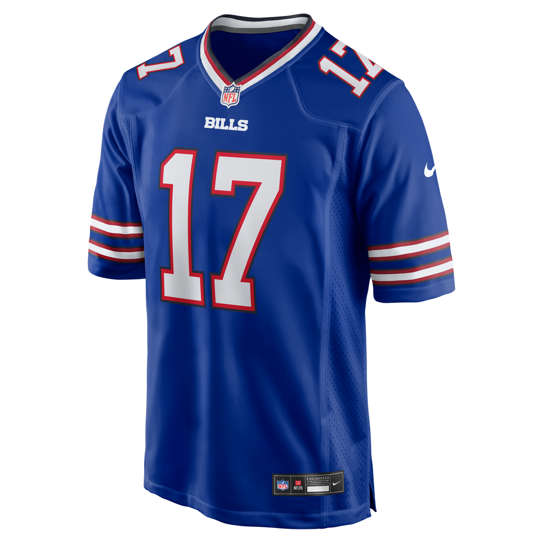 Josh Allen Buffalo Bills Game Player Jersey - White