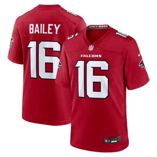Jake Bailey Atlanta Falcons Team Game Jersey - Red