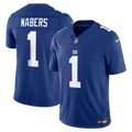 Malik Nabers New York Giants Team Vapor F.U.S.E. Stitched Limited Jersey - Royal