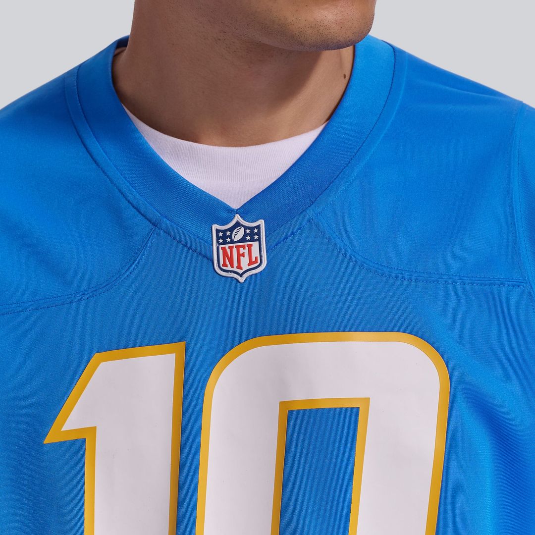 Justin Herbert Los Angeles Chargers Alternate Super Chargers Game Player Jersey - Navy