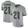Devon Witherspoon Seattle Seahawks Rivalries Collection Stitched Limited Jersey - Gray