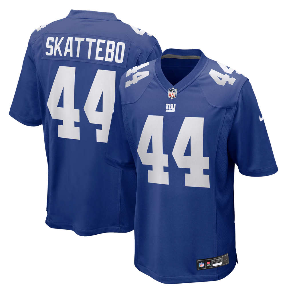Cam Skattebo New York Giants Team Game Player Jersey - Royal