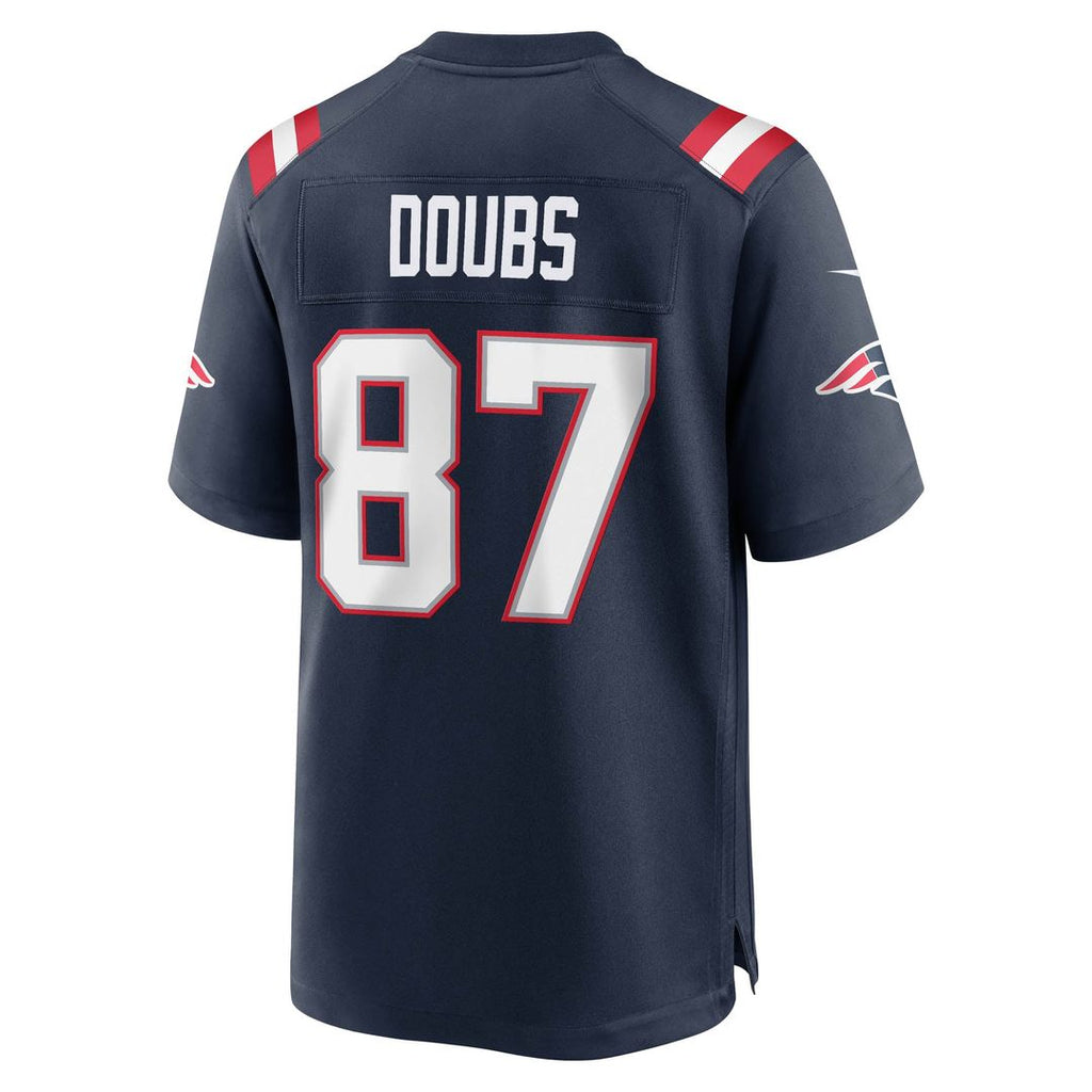 Romeo Doubs New England Patriots Game Jersey - Navy