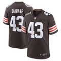 Mohamoud Diabate Cleveland Browns Team Game Jersey - Brown