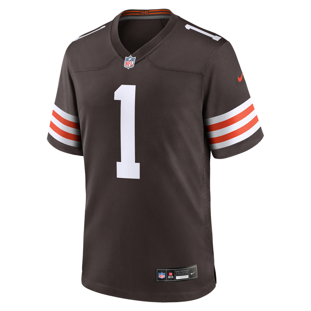 KC Concepcion Jr. Cleveland Browns Team Game Jersey - Brown