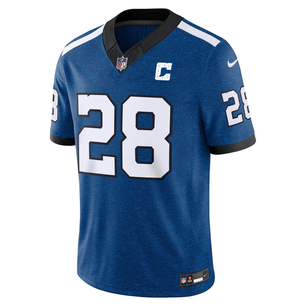 Jonathan Taylor Indianapolis Colts Alternate Indiana Nights Vapor F.U.S.E. Stitched Limited Jersey - Royal