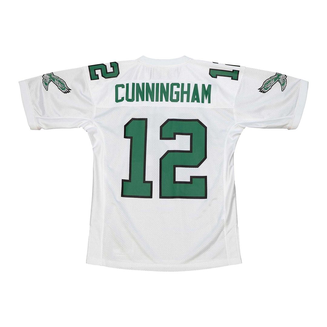 Randall Cunningham Philadelphia Eagles 1992 Authentic Throwback Retired Player Jersey - White