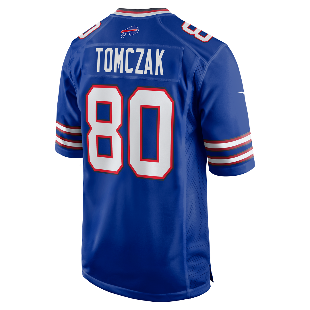 Max Tomczak Buffalo Bills Team Game Jersey - Royal
