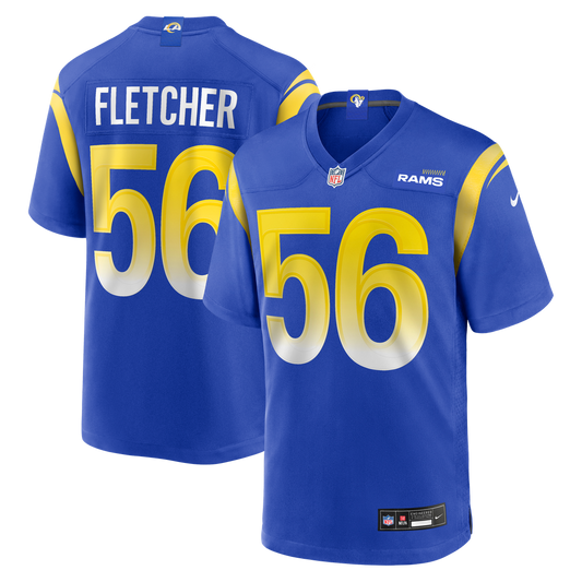 London Fletcher Los Angeles Rams Game Retired Player Jersey - Royal